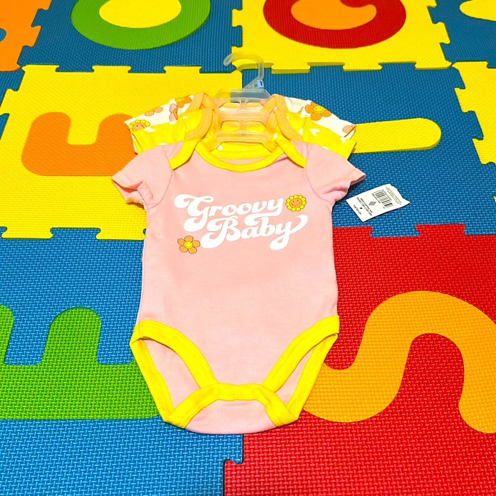3PK Baby Onesie’s